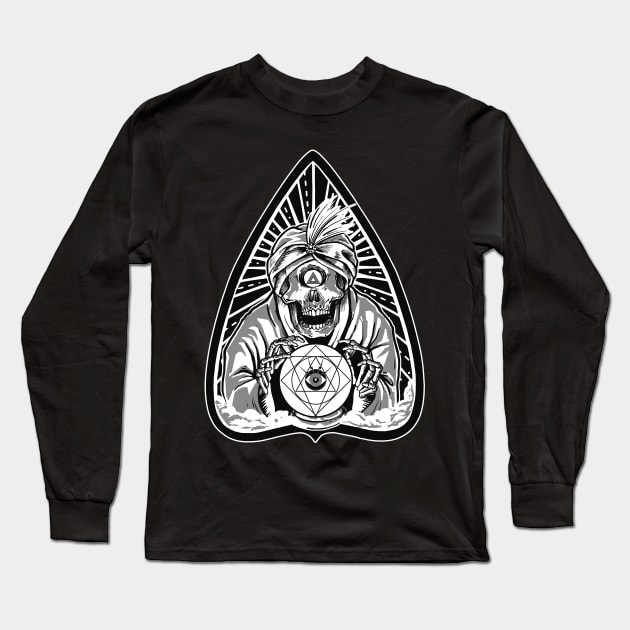 The Great Zombini Long Sleeve T-Shirt by BrianBrainStudio